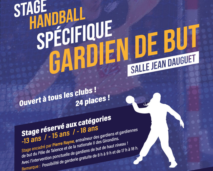 Stages « Spécifique Handball »